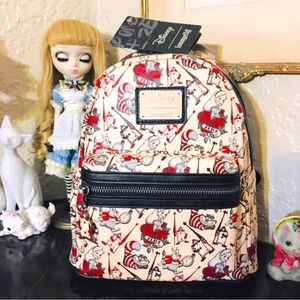 Alice in Wonderland Tattoo AOP Loungefly EXCLUSIVE! LE ***FIRM PRICE